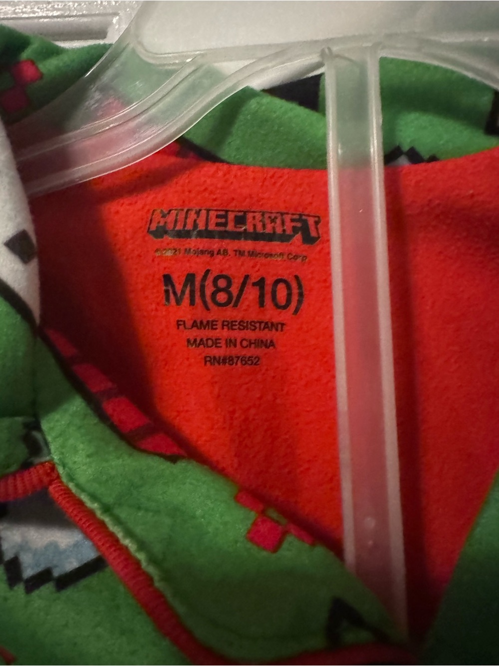 Minecraft Pajamas - Picture 2 of 3